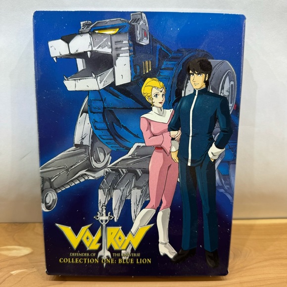 Voltron Defender Of The Universe Collection Blue Lion Tin Case 3 Disc DVD Set - Picture 3 of 9